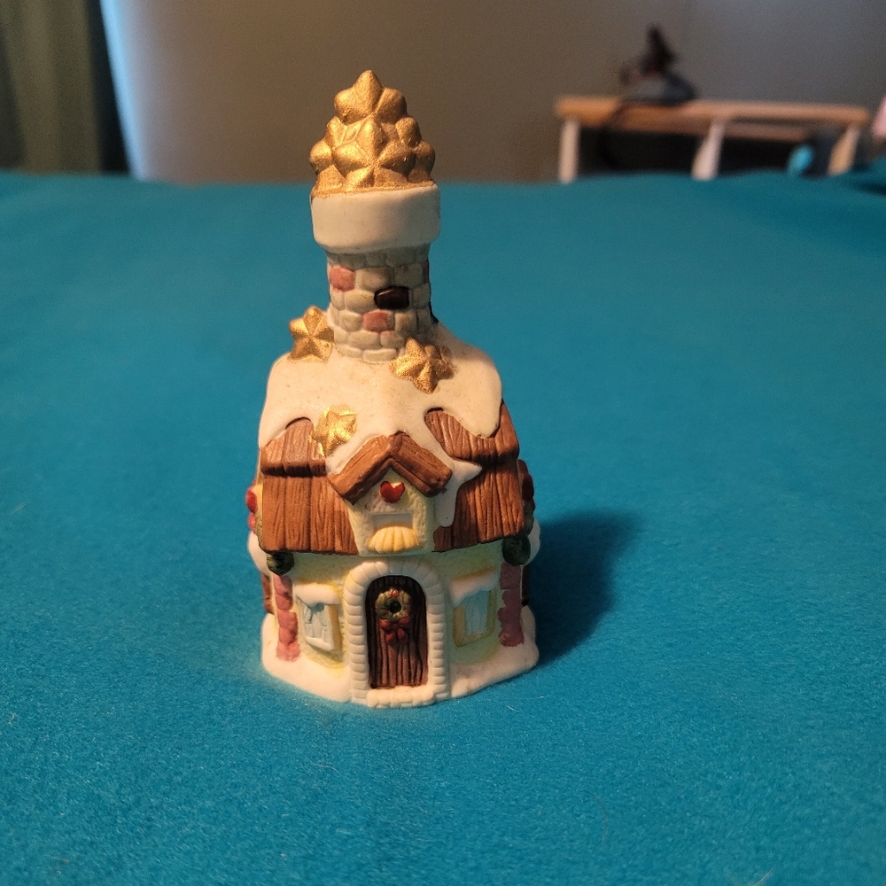 Village bell. Glass